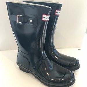 Hunter Black Women's Winter & Rain Boots